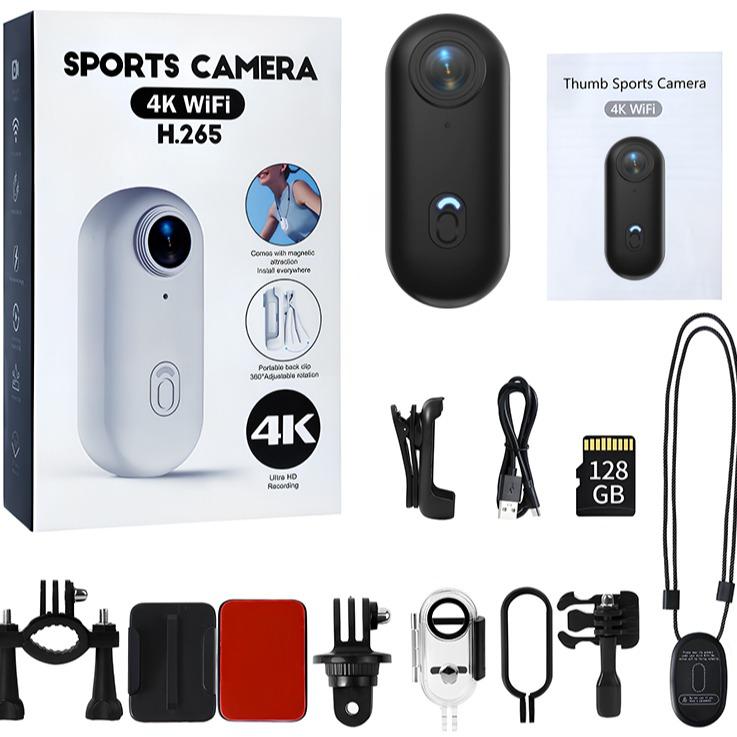 128GB 4K thumb-sized portable action camera