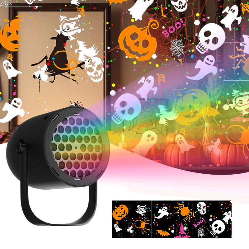 🎅Christmas Projection Lamp 5V/1A with 16 Patterns USB Powered for Home