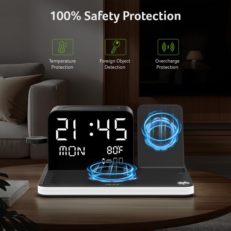 7-in-1 Acer Wireless Charging Station for Phone, Watch & AirPods