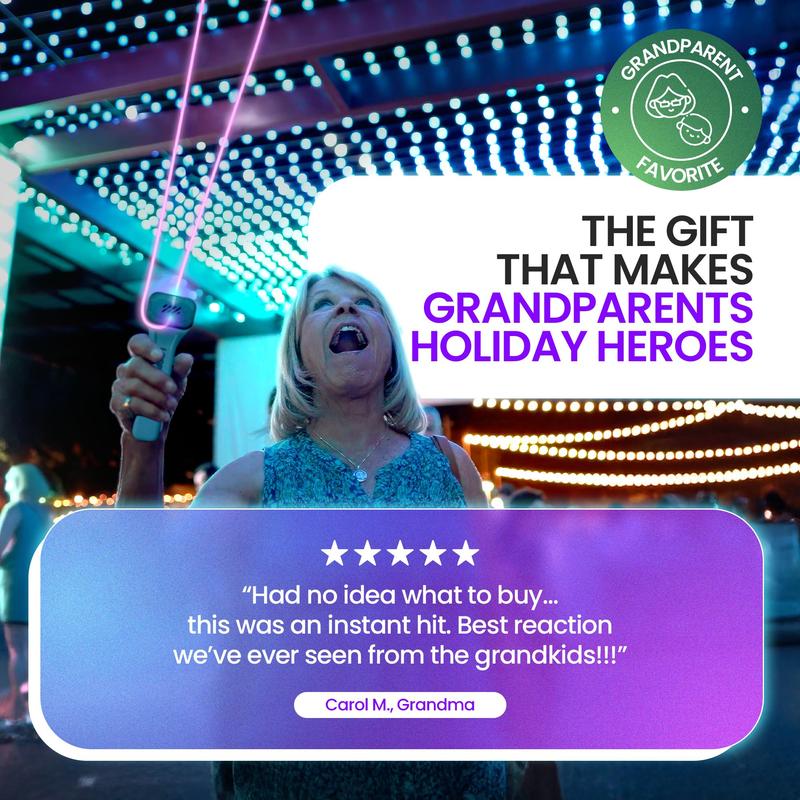 glow-in-the-dark rope launcher toy