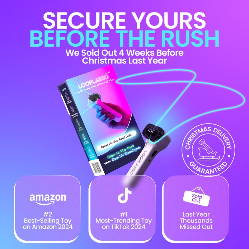 glow-in-the-dark rope launcher toy