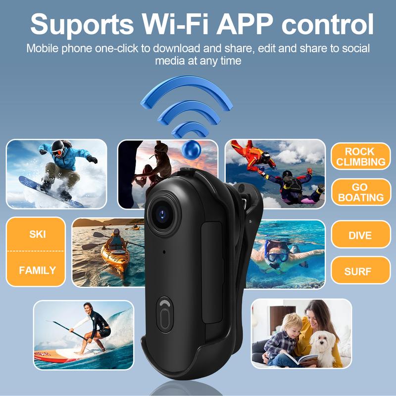 128GB 4K thumb-sized portable action camera