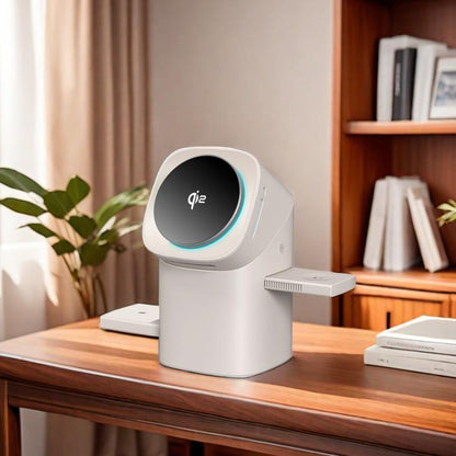 YWZ Qi2 3-in-1 Magnetic Wireless Charger for iPhone, Watch & AirPods