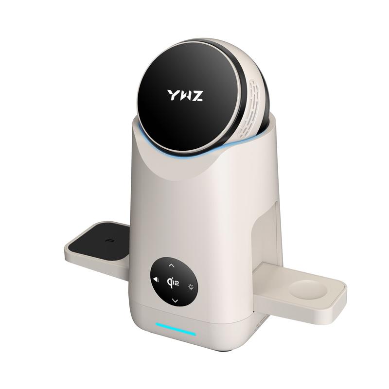 YWZ Qi2 3-in-1 Magnetic Wireless Charger for iPhone, Watch & AirPods